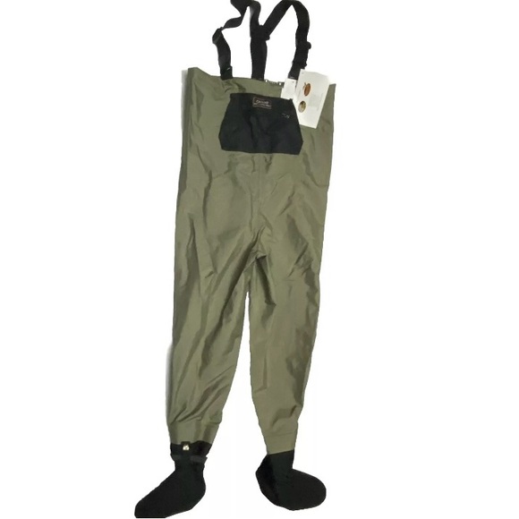 Caddis Neoprene Stockingfoot Chest Waders Youth Large CA5906W - Picture 1 of 15